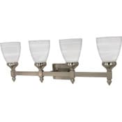 Wholesale - 29" TRIUMPH BRUSHED NICKEL LIGHT FIXTURE C/P 1,BrnBox, UPC: